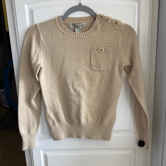 Banana Republic Sweaters - Banana Republic Women’s knit sweater cream size XS